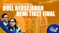 Inggris vs Argentina, Duel Bersejarah Demi Tiket Final