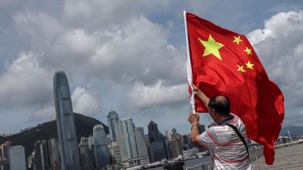 Ilustrasi bendera China. (REUTERS/Tyrone Siu)