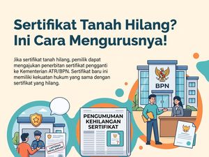 Sertifikat Tanah Hilang? Tenang, Begini Cara Urusnya
