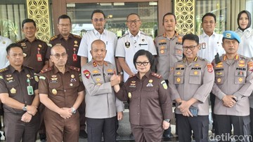 Kapolda Silaturahmi dengan Kajati Banten, Bicara Sinergi-Restorative Justice
