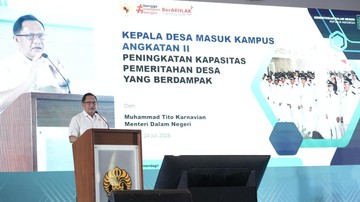 Mendagri Ingatkan Kades Hati-hati Kelola Dana Desa: Kalau Salah, Ada Pidana
