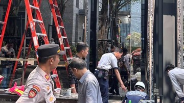 Kasus BYD Tabrak Kaca Gedung di SCBD Selesai Damai, Pengemudi Ganti Rugi