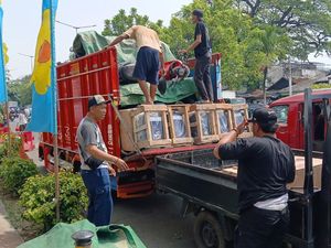 Polisi Gagalkan Penyelundupan 12 Motor Dikamuflase Perabotan ke Sumatra