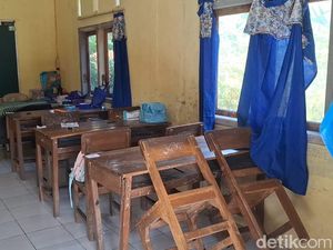 Potret SD Kalimanis 4 Blitar yang Tak Punya Siswa Baru