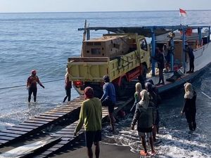 Sulitnya Akses Logistik Warga 3 Pulau di Kecamatan Nusa Penida