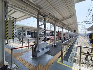 Peron 4-5 Stasiun Bogor Ditutup Sementara