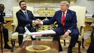 Momen Trump Puji PM Irak Muda dan Tampan