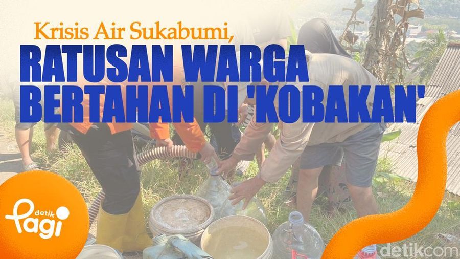 Video: Krisis Air Sukabumi, Ratusan Warga Bertahan di Kobakan