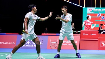 Kalahkan Ganda Nomor 1 Dunia, Fajar/Fikri Juara Japan Open 2026