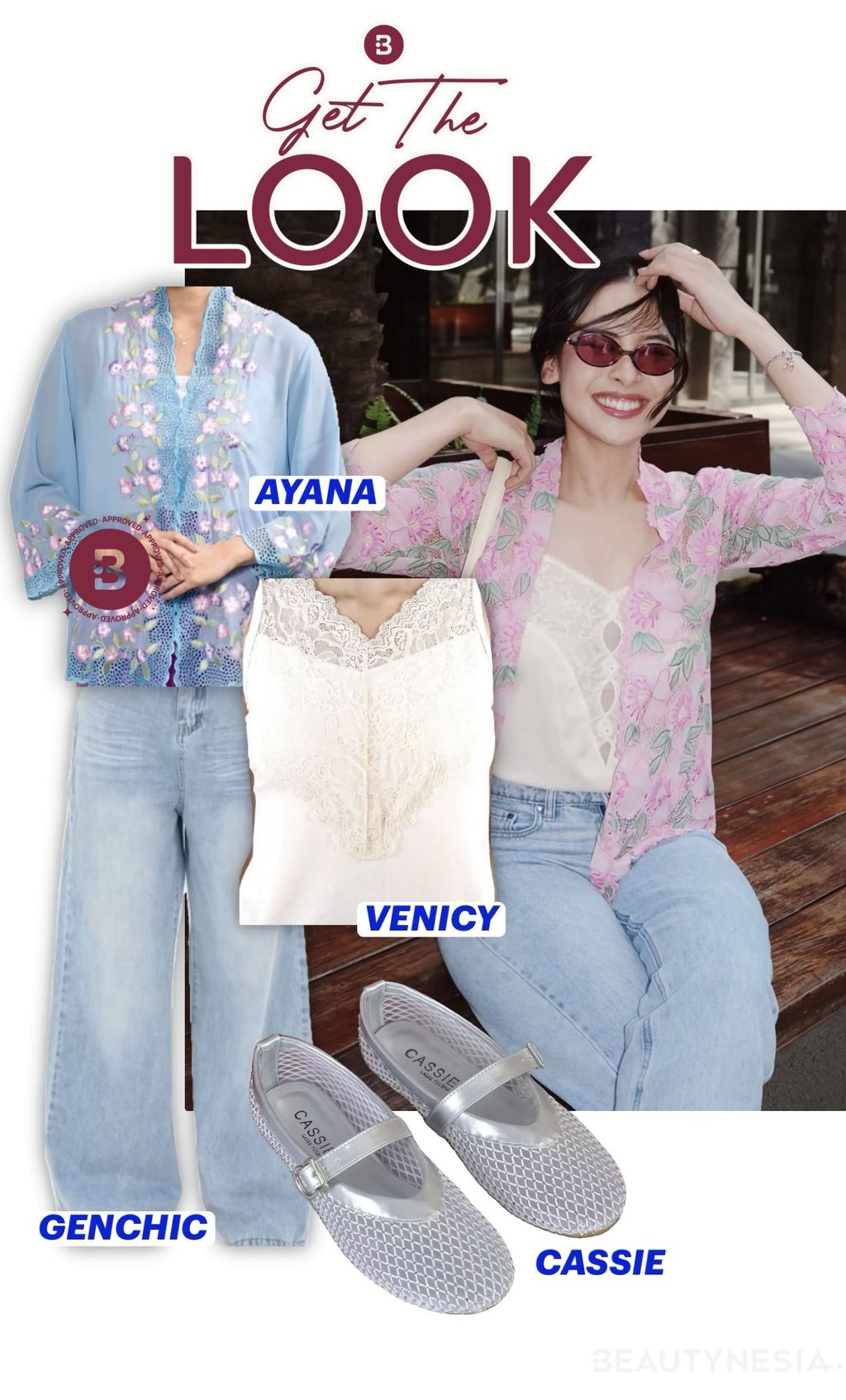 Get The Look: Inspirasi Gaya Berkebaya Kasual ala Maudy Ayunda
