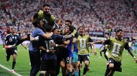 Inggris Vs Argentina: Menang Dramatis 2-1, Lionel Messi Cs ke Final