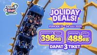Ajak Sahabat Main Bertiga, Trans Studio Cibubur Ada Promo Hemat