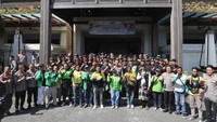 Jaga Kamtibmas, Kapolri Perkuat Sinergi dengan Pecalang-Komunitas Ojol di Bali