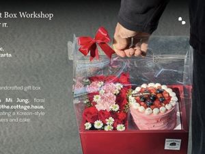 Bingung Ngasih Kado Itu-itu Aja? Coba Bikin Bunga dan Kue di Kelas Ini