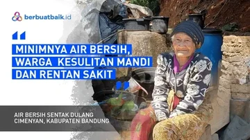 Sahabat Baik, Ayo Bantu Warga Sentak Dulang Dapatkan Air Bersih