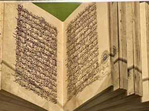 Saudi Pamerkan Al-Quran Terlangka Berusia 1.000 Tahun