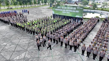 Polda Riau Siapkan Pengamanan Riau Bhayangkara Run, Tekankan Green Policing