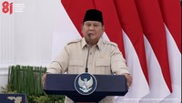 Prabowo: Banyak Pejabat-Menteri Ambruk Masuk RS karena Kerja Keras