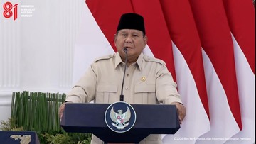 Lewat Vicon, Prabowo Minta Maaf Tak Hadiri Langsung Groundbreaking Abadi Masela