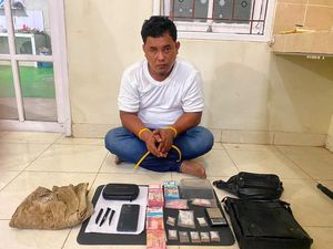 Sindikat Sabu Jaringan Kalteng di Kukar Dibongkar, 1 Pelaku Kabur Bawa Senpi