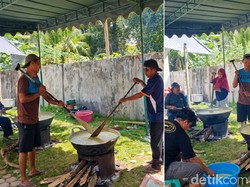 Bukan Sekadar Kuliner, Dodol Jenang Jadi Pemersatu Kampung di Kobar