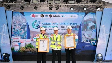 Transformasi Pelabuhan Pupuk Kaltim Raih Bintang 5 Green &amp; Smart Port ASRI