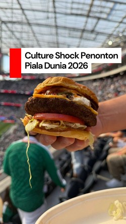 Video: Culture Shock Penonton Piala Dunia 2026 di AS