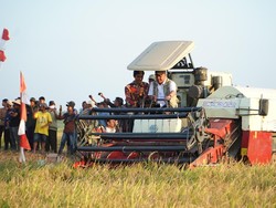 Panen Raya TNI di OKI, Gubernur Sumsel: Target Sumsel 5 Juta Ton di 2029