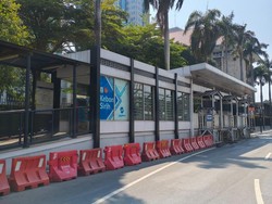 Halte Kebon Sirih Arah Kota Akan Ditutup 3 Hari, TJ Siapkan Alternatif