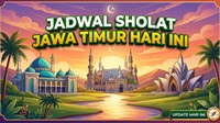Jadwal Sholat Jatim Sabtu 18 Juli 2026, Imsak hingga Isya untuk 38 Wilayah