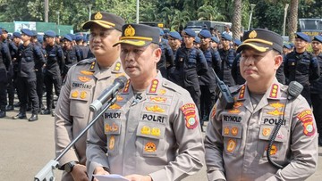 Kawal Aksi Massa di Monas, Polda Metro Tekankan Pelayanan Humanis
