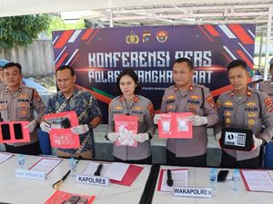 Dua Kurir Sabu di Bangka Barat Diringkus Polisi