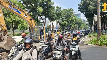 Proyek Perbaikan Jl Kebon Sirih Jakpus Ditargetkan Selesai September 2026