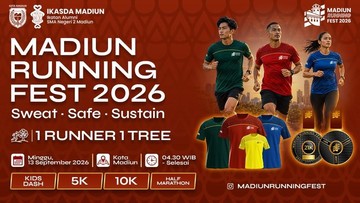 Yuk Ikutan Half Marathon di Madiun Running Fest 2026, Daftar Sekarang!