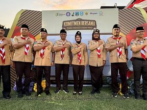Pesan Wali Kota Kediri Soal Ketahanan Pangan di Hadapan Ribuan Pramuka