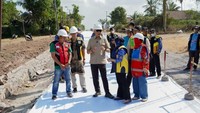 Tinjau Proyek Jalan, Gubernur Lampung Tekankan Kualitas-Pengawasan Berlapis