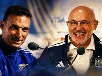 Video Scaloni ke De La Fuente: Maaf Coach, Kami Harus Kalahin Spanyol!