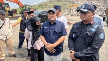 Cegah Kebakaran, DLHK Depok Bakal Siram TPA Cipayung 2 Kali Sehari