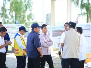Wapres Gibran Tinjau Plaza Tol Bayung Lincir, Cek Kesiapan dan Progresnya