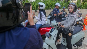 Populasi Motor Listrik di Indonesia Tembus 280 Ribu Unit