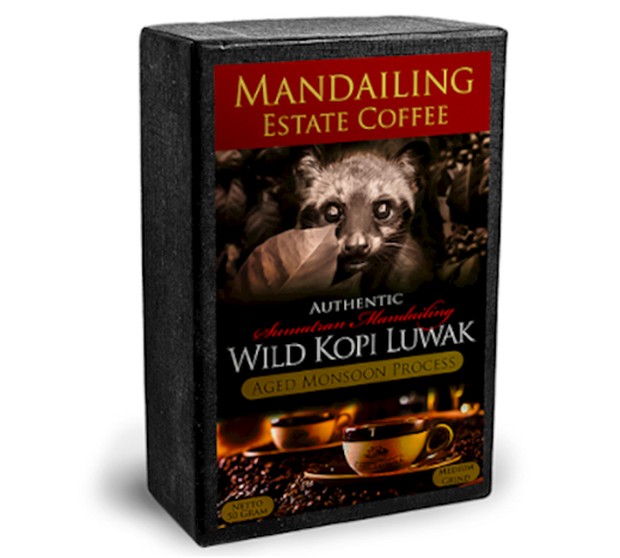 Produk kopi Indonesia terakhir dalam daftar adalah Authentic Wild Kopi Luwak dari Mandailing Estate Coffee. Produk ini menawarkan cita rasa lembut dengan aroma karamel dan rempah yang khas.