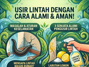 Jangan Diinjak, Begini Cara Mudah Usir Lintah Pakai Bahan yang Ada di Dapur