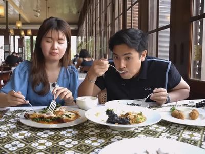So Sweet! Jerome Polin dan Gracia Kencan di Cafe Batavia Legendaris Sejak 1805