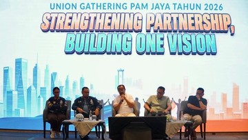 PAM JAYA Gelar Gathering Pekerja, Perkuat Sinergi dan Harmonisasi Internal