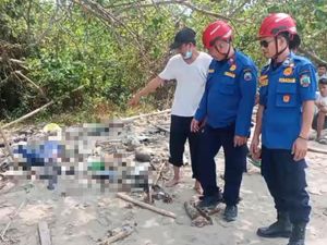 Kerangka Manusia di Pantai Lampung Selatan Diduga Korban Tenggelam