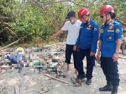 Kerangka Manusia Terkubur Pasir di Pantai Lampung Ternyata Tanpa Kepala