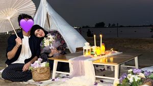 Ultah Estetik Sajidah Halilintar di Pinggir Pantai, Bareng Siapa Tuh?