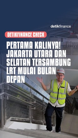 Video detikfinance Check: Jakarta Utara dan Selatan Tersambung LRT Bulan Depan