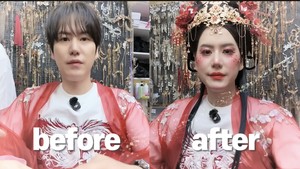 Bukan AI, Kyuhyun Super Junior Berubah Cantik dengan Makeup Wanghong di Cina