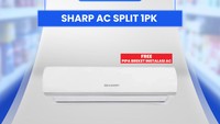 AC Split 1 PK Sharp Hemat Jutaan Rupiah di Transmart Full Day Sale